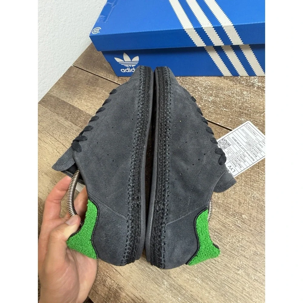 Adidas SAMPLE Men's Clot Stan Smith by Edison Chen 'Black‎ Green' SIZE 9 JQ9227